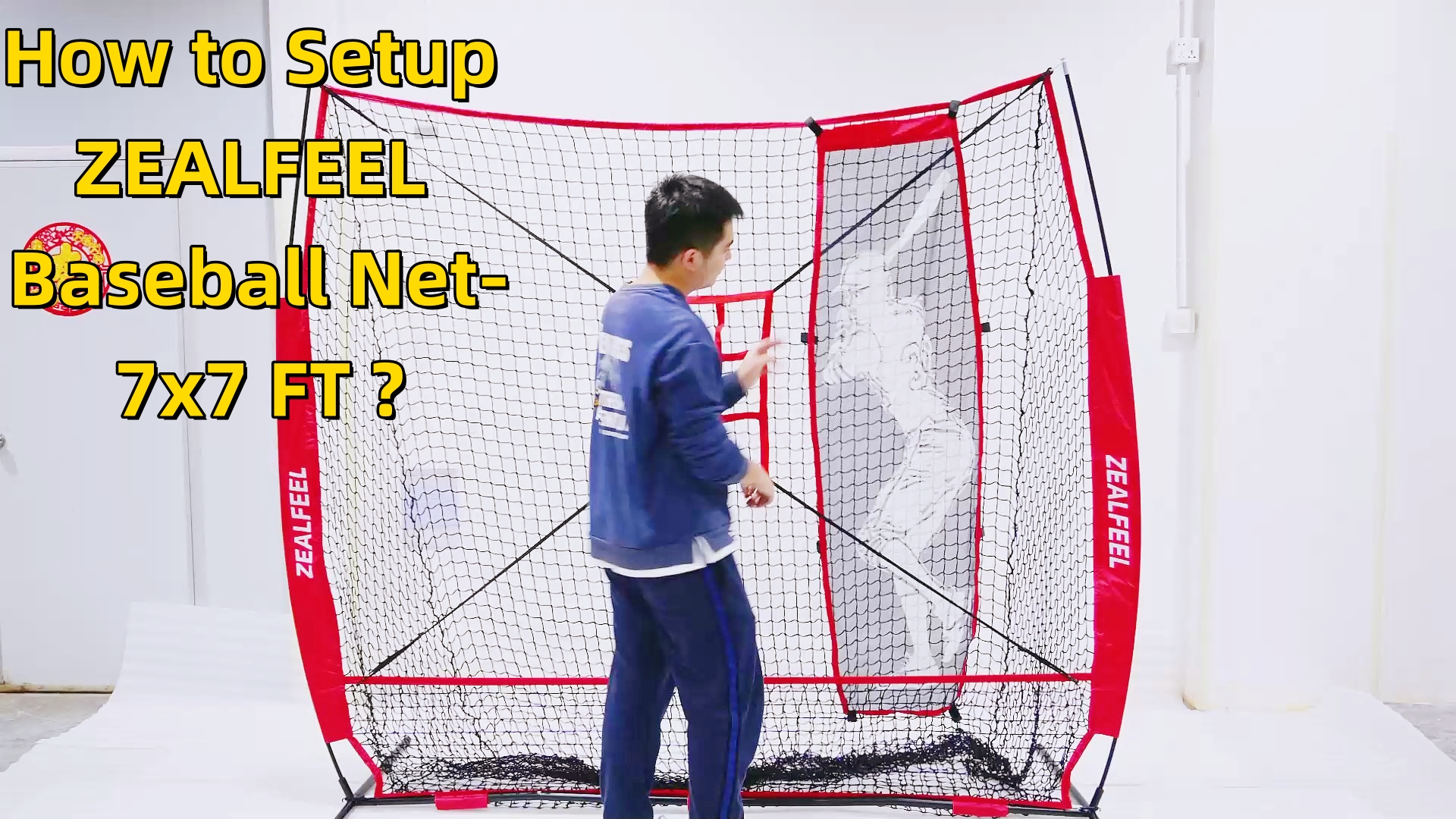 Amazon.com: ZEALFEEL Baseball Softball Net, 7x7FT Pitching