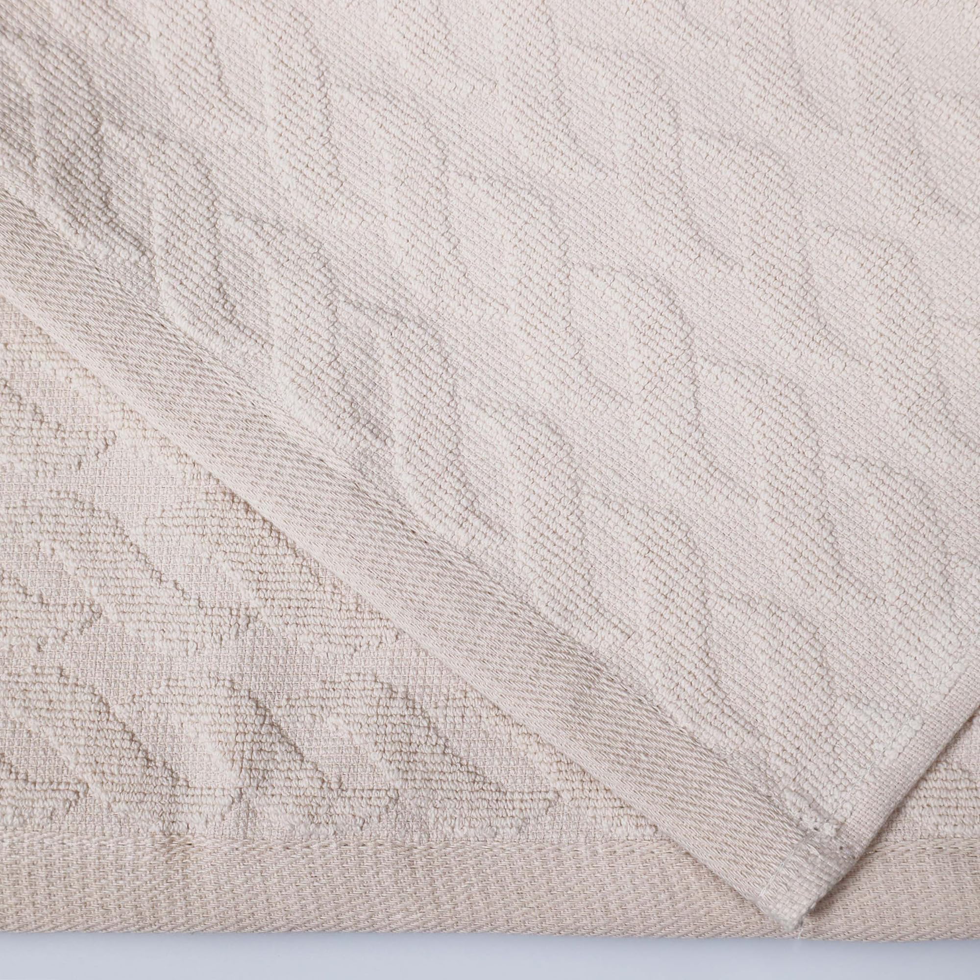 Superior Juego de 12 Toallas faciales de algodón Turco Jacquard Liso, Toallas Decorativas pequeñas para Limpieza Facial, SPA, Centro turístico, Gimnasio, decoración de baño, artículos Esenciales para