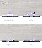 Vista 8 de Foldable Yoga Exercise Mat – Lightweight, Anti-Slip, and Easy to Store for Yoga, Pilates, Home Workouts, and Floor Exercises