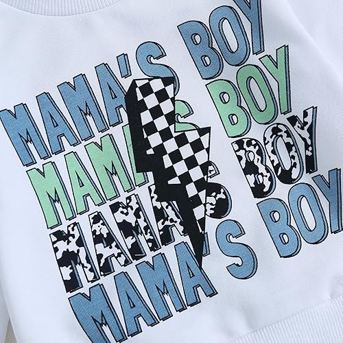 Miniatura 3 de Ropa para bebé niño pequeño, sudadera con cuello redondo, pantalones largos casuales, 2 piezas, traje de otoño e invierno, 0-3T