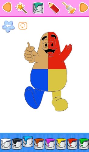 Coloring Book Puzzle the grim