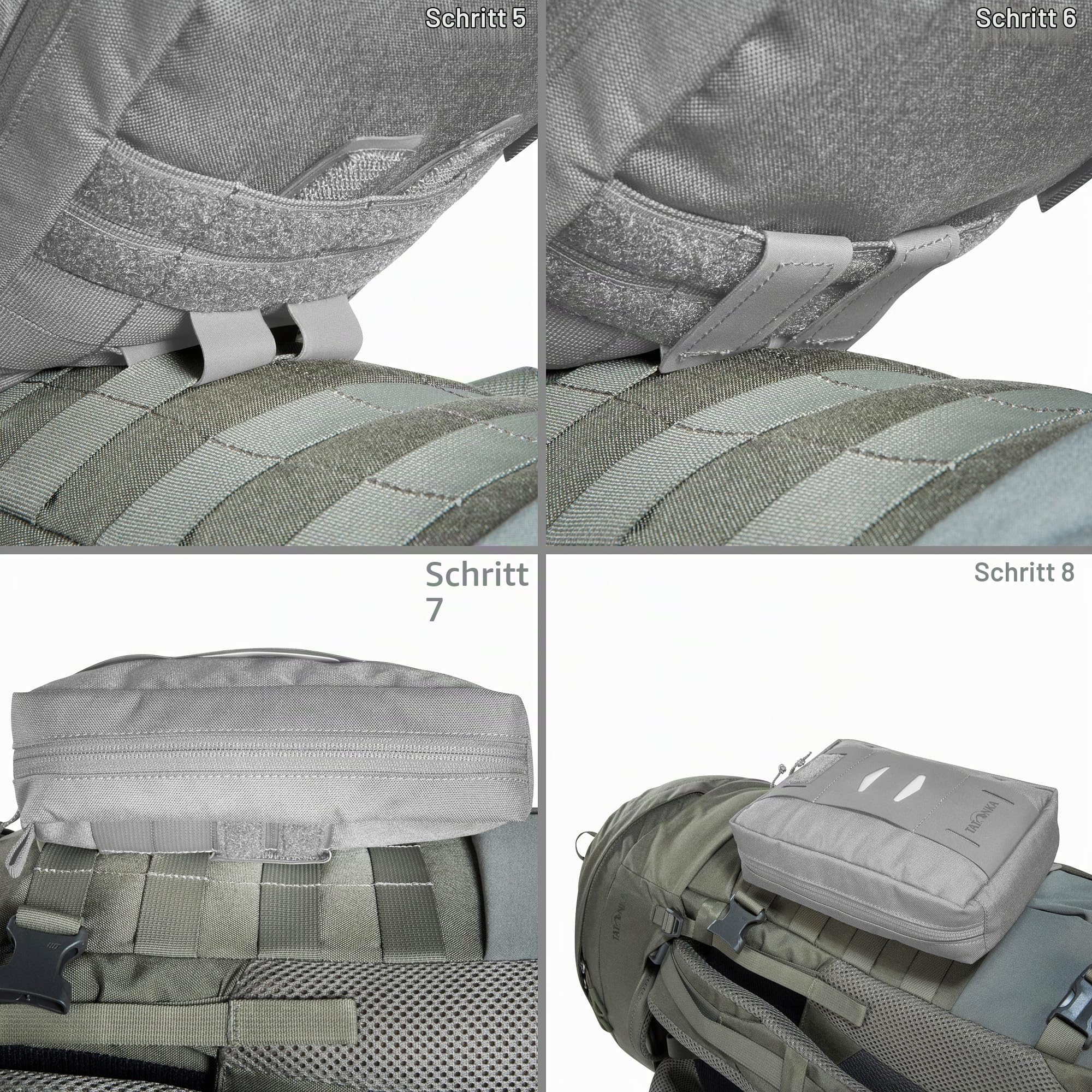 Tatonka Pyrox 45+10 BC - Tourenrucksack mit großer Frontöffnung, MOLLE-System, Bodenfach, Regenhülle und stufenlos einstellbarem Rückensystem - 55 Liter