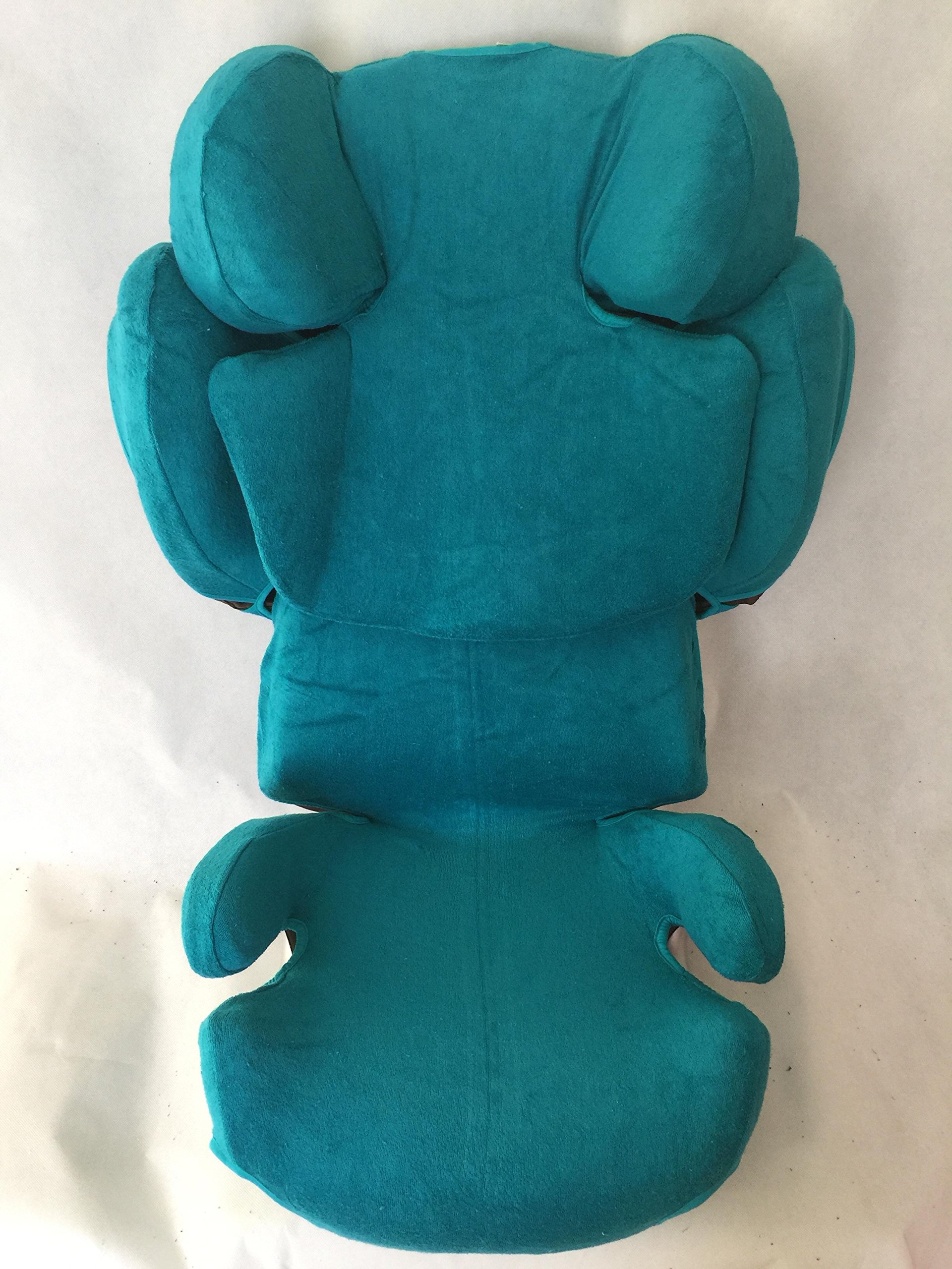 Summer Cover Slipcover for Cybex Solution Z-Fix and T i-Fix Terry Cloth 100% Cotton Petrol Blue Baby Products