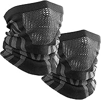 Vista 13 de WTACTFUL Calentador de Cuello de Invierno Polaina a Prueba de Viento Máscara Facial Pasamontañas Bandana para Esquí Snowboard