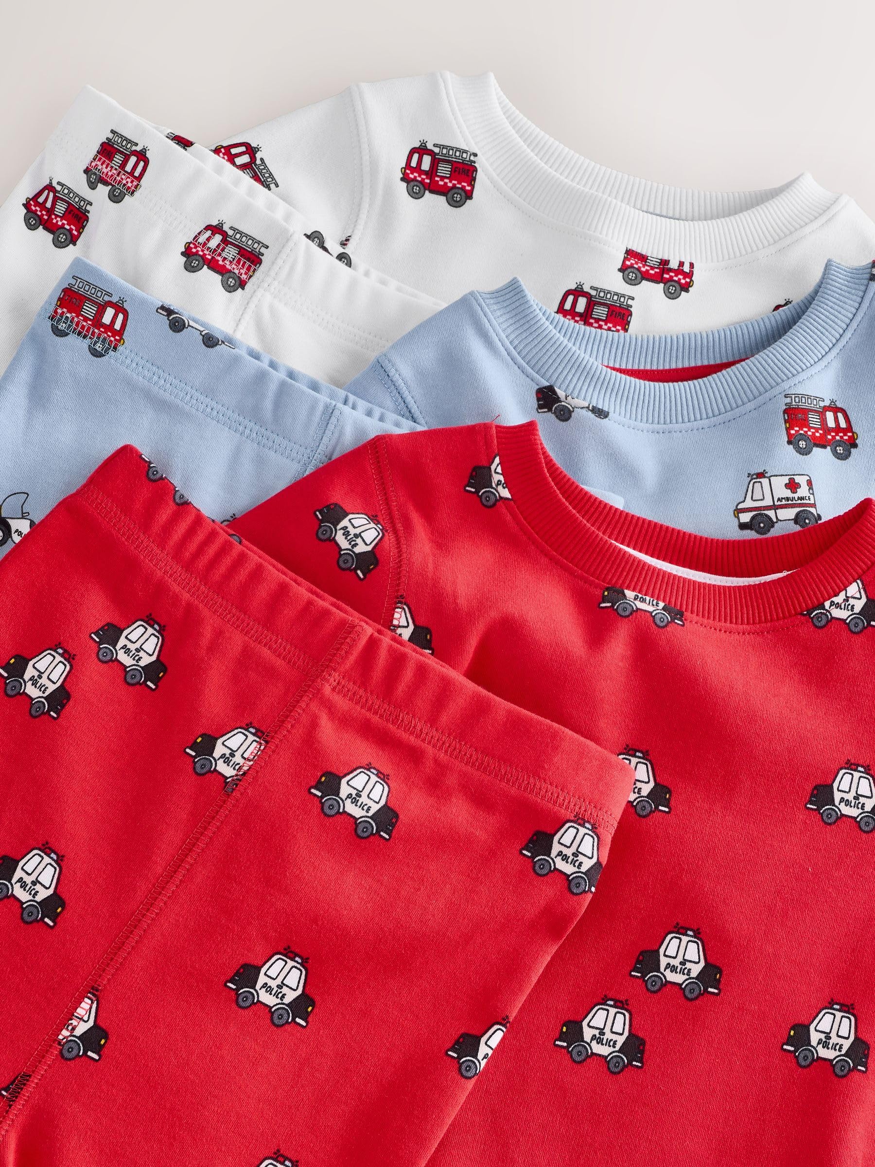 NEXT Niños Pack de 3 Pijamas cómodos