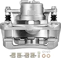 Vista 27 de SCITOO Pinza de freno delantera derecha (lado del pasajero) con soporte 19B1975 compatible con Lexus ES300 1999-2001, para Toyota Avalon 1998-2004