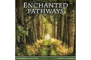 Enchanted Pathways 2023 Wall Calendar by Lars van de Goor