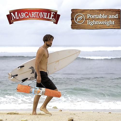 Miniatura 10 de Margaritaville - Silla plegable con altavoces inalámbricos, silla de playa con altavoces inalámbricos impermeables, tiempo de reproducción de 5