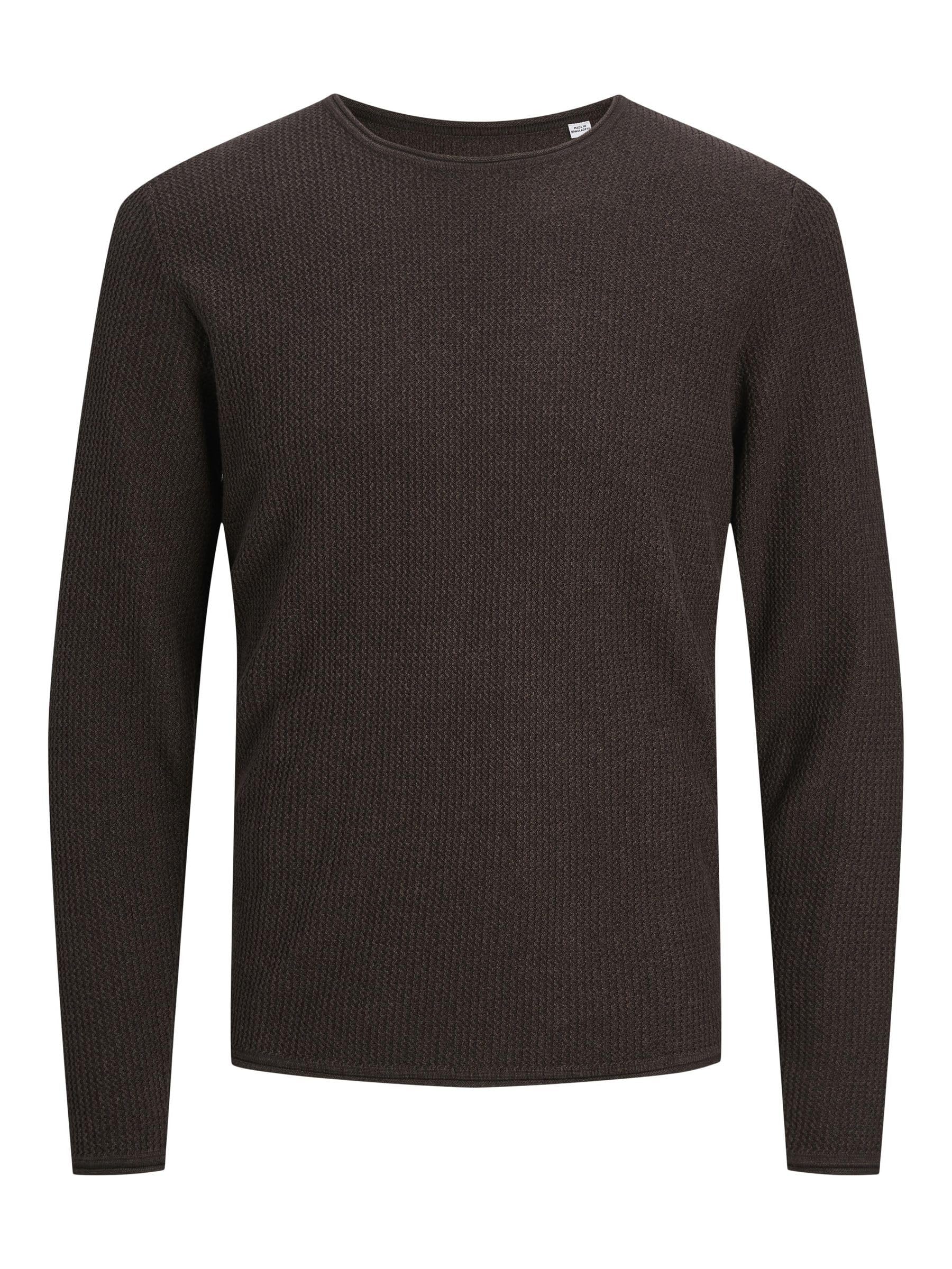 Jack & Jones Men's Mulch Carpenter Knit Crew Sweater M