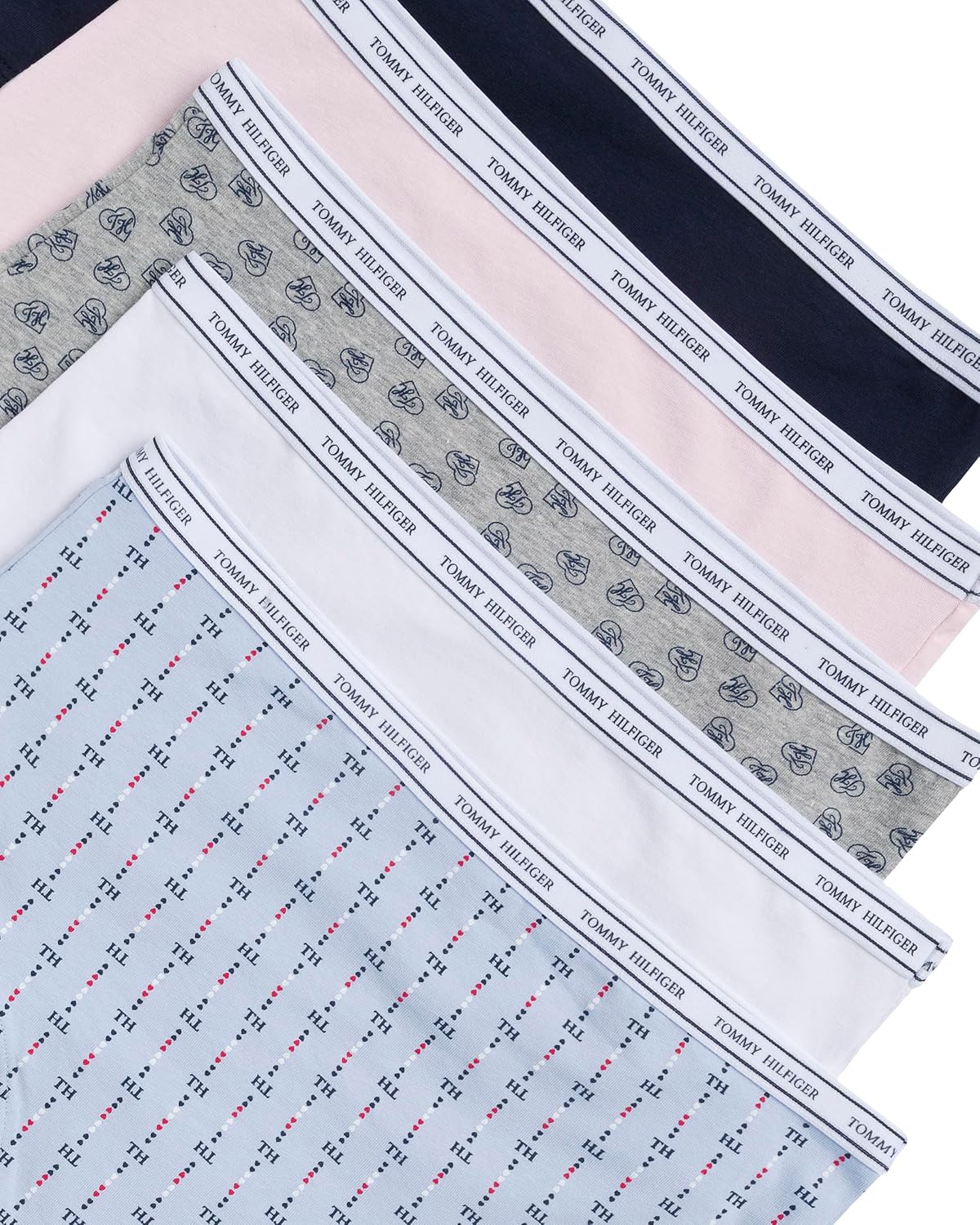 Tommy Hilfiger Women's Classic Cotton Logoband Brief 5-pack