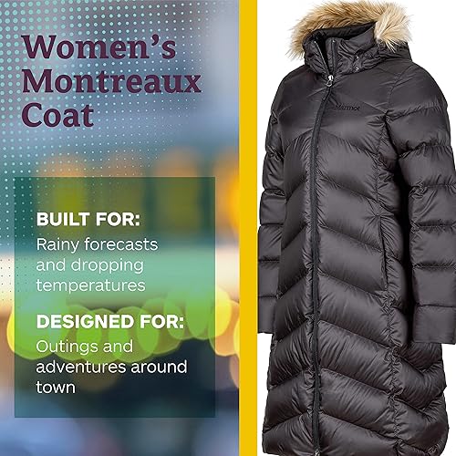 Miniatura 2 de Marmot Montreaux - Abrigo acolchado de plumón de longitud completa para mujer