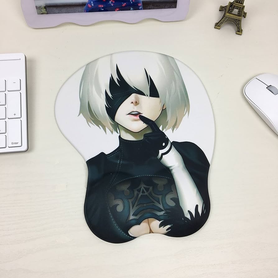 Amazon.co.jp: NieR：Automata 2B(ヨルハ二号B型) マウスパッド