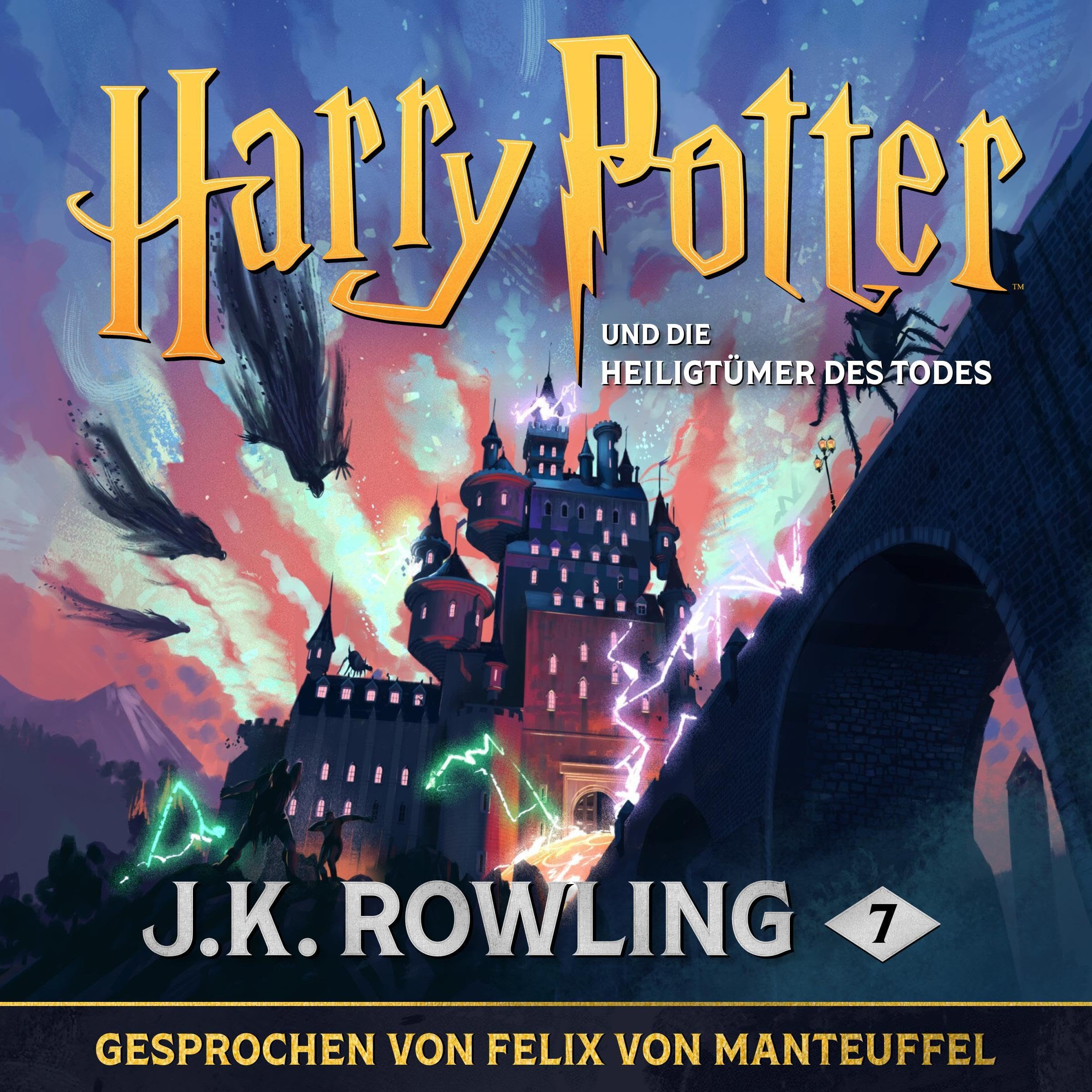 Cover art for Harry Potter und die Heiligtümer des Todes
