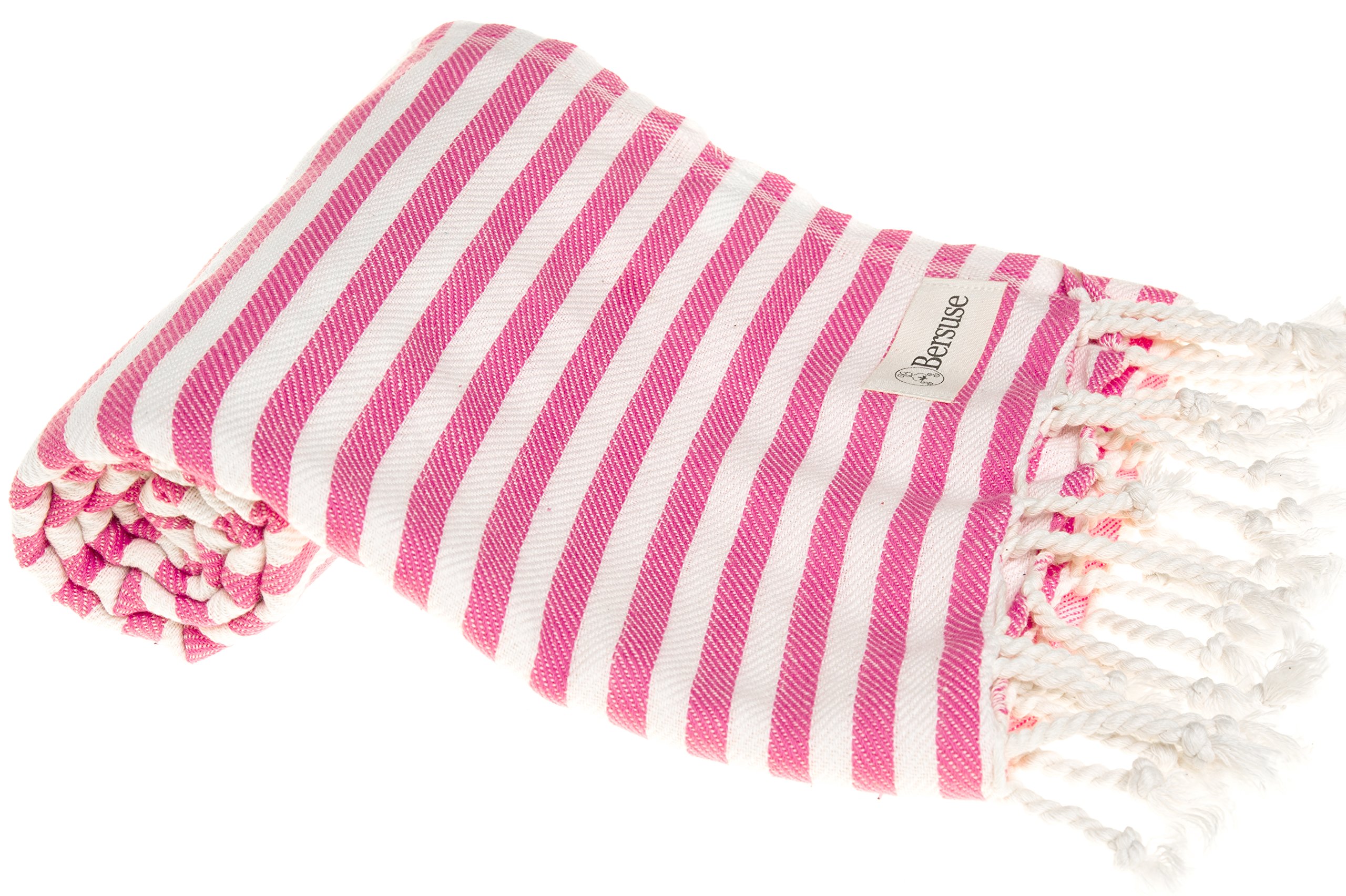 Bersuse100% Cotton - Malibu Turkish Towel - Pink