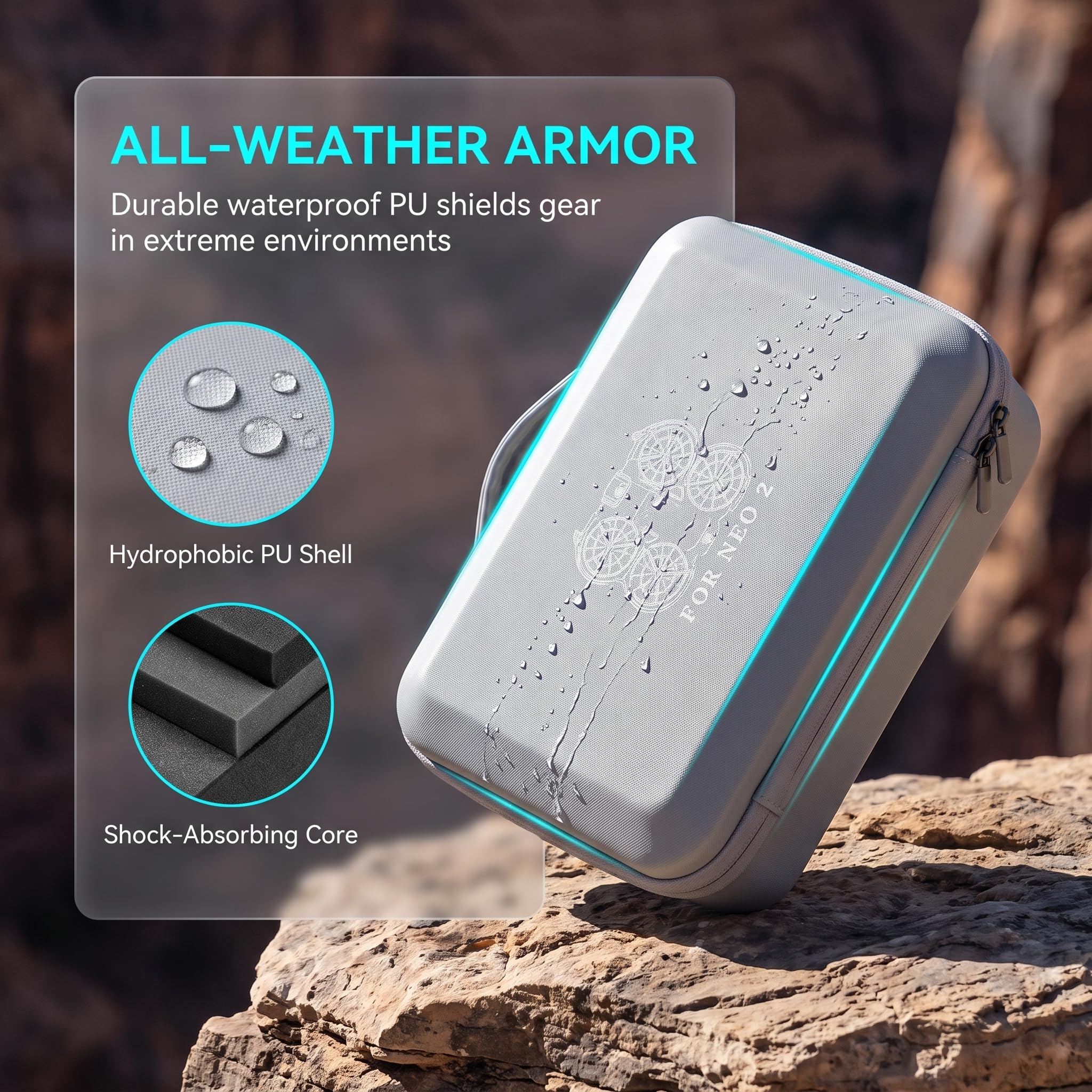 Custodia per DJI Neo 2 Fly More Combo Accessori Borsa