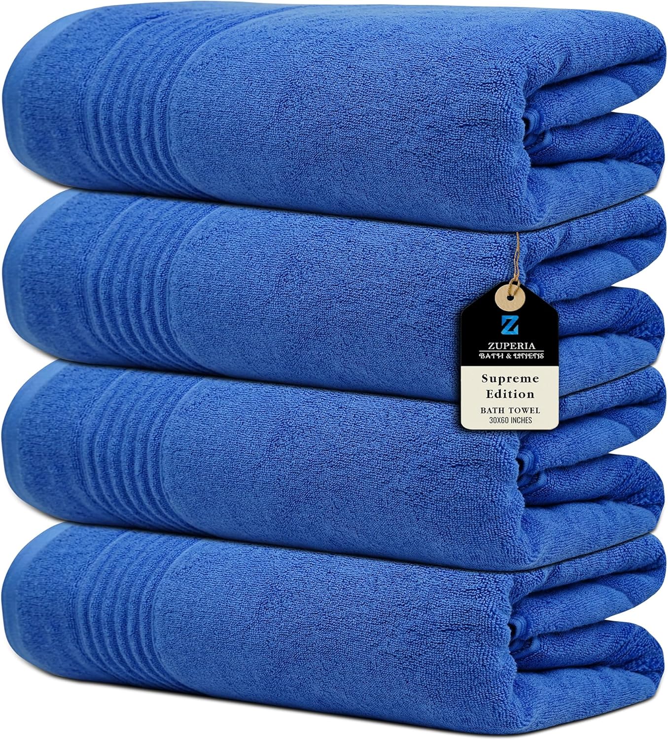 ZUPERIA Supreme Edition Bath Towels 700 GSM 30 x 60