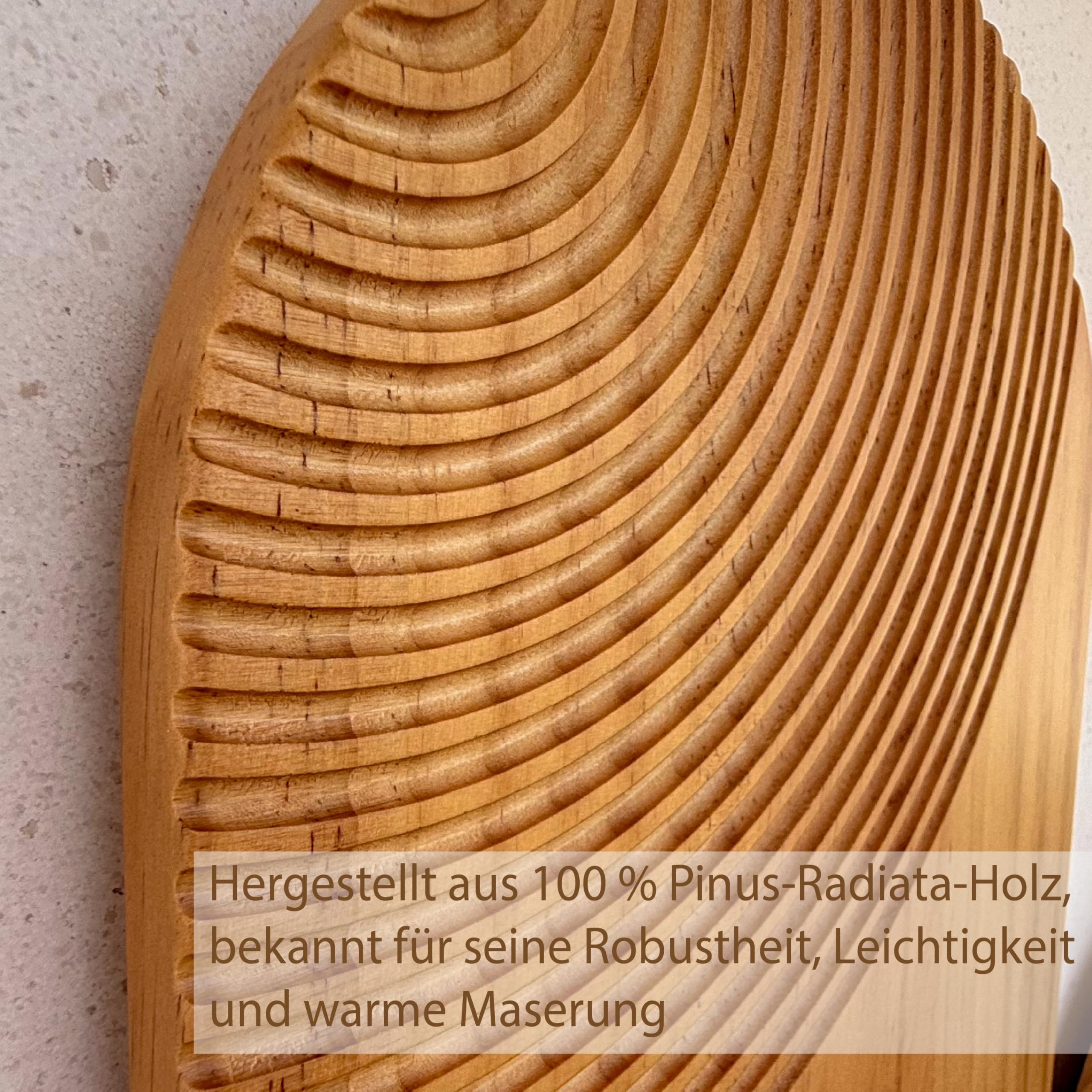 2er Boho Wandregal aus Holz – dekoratives Deko Regal ohne Bohren, Shabby Design, hängend für Pflanzen, Wohnzimmer, Schlafzimmer, Eingang oder Büro – dekorativ & praktisch