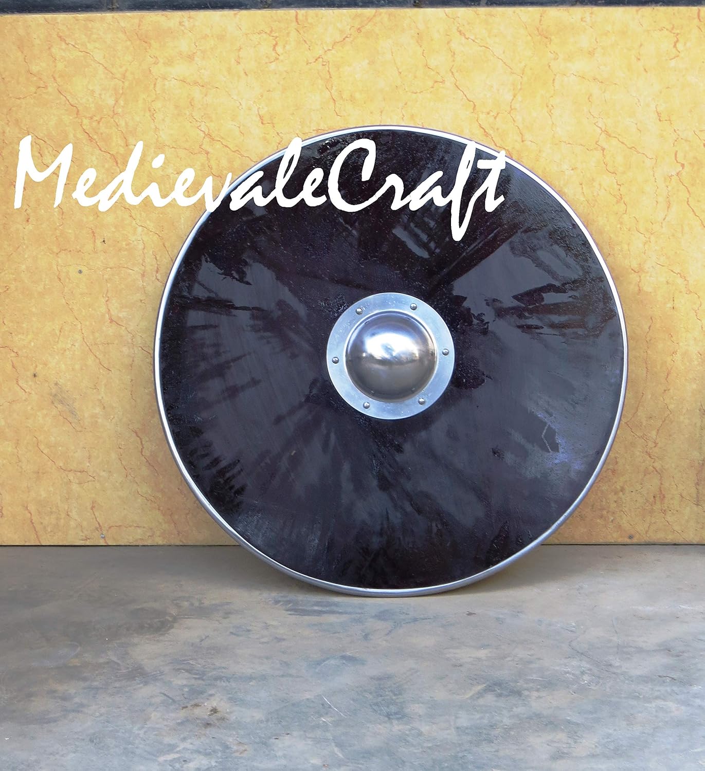 MedievaleCraft Custom Size Medieval Round Shield