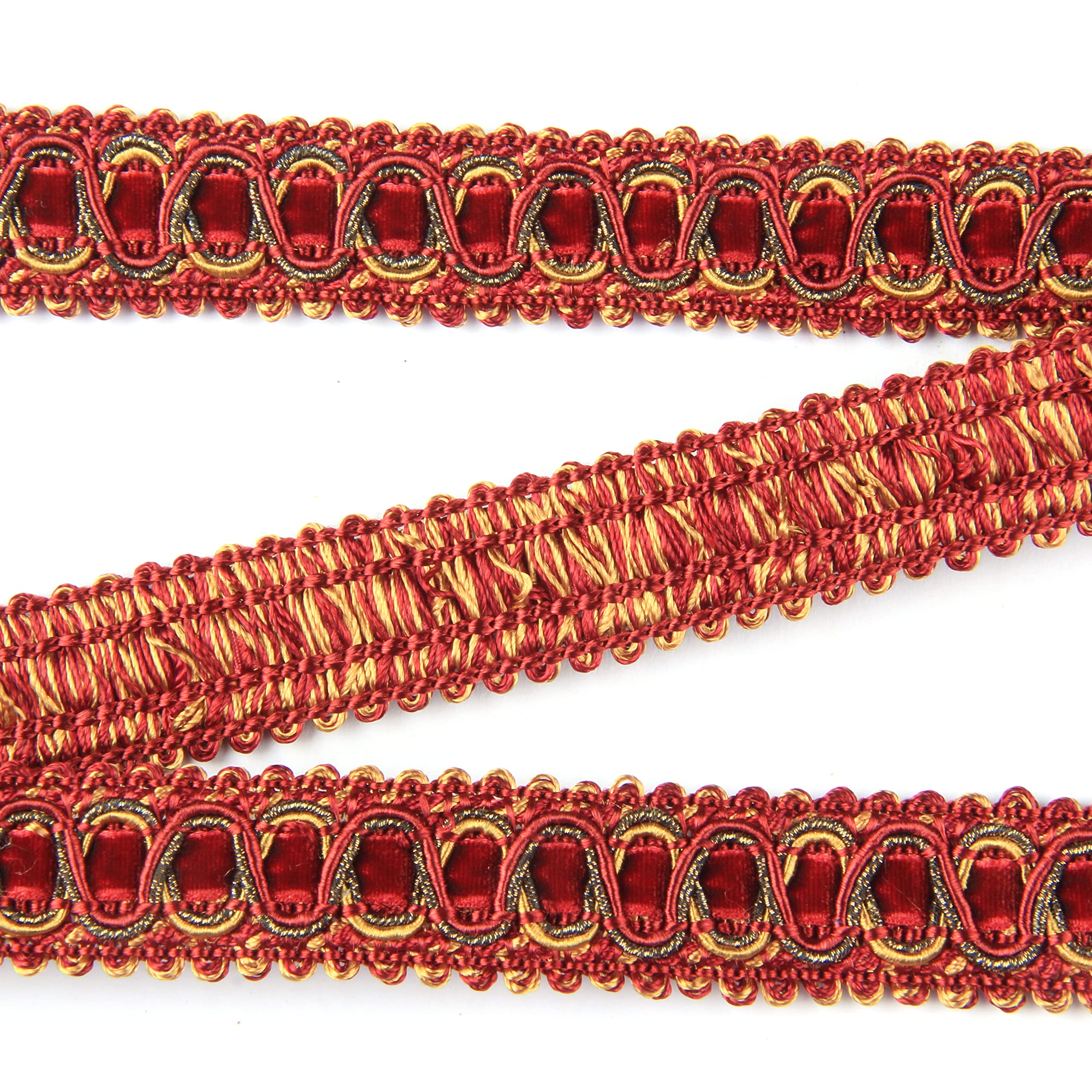 Fenghuangwu Bordures De Base Faites à La Main, 1,3 Cm De Diamètre, Pour Bricolage, Décoration, Vert