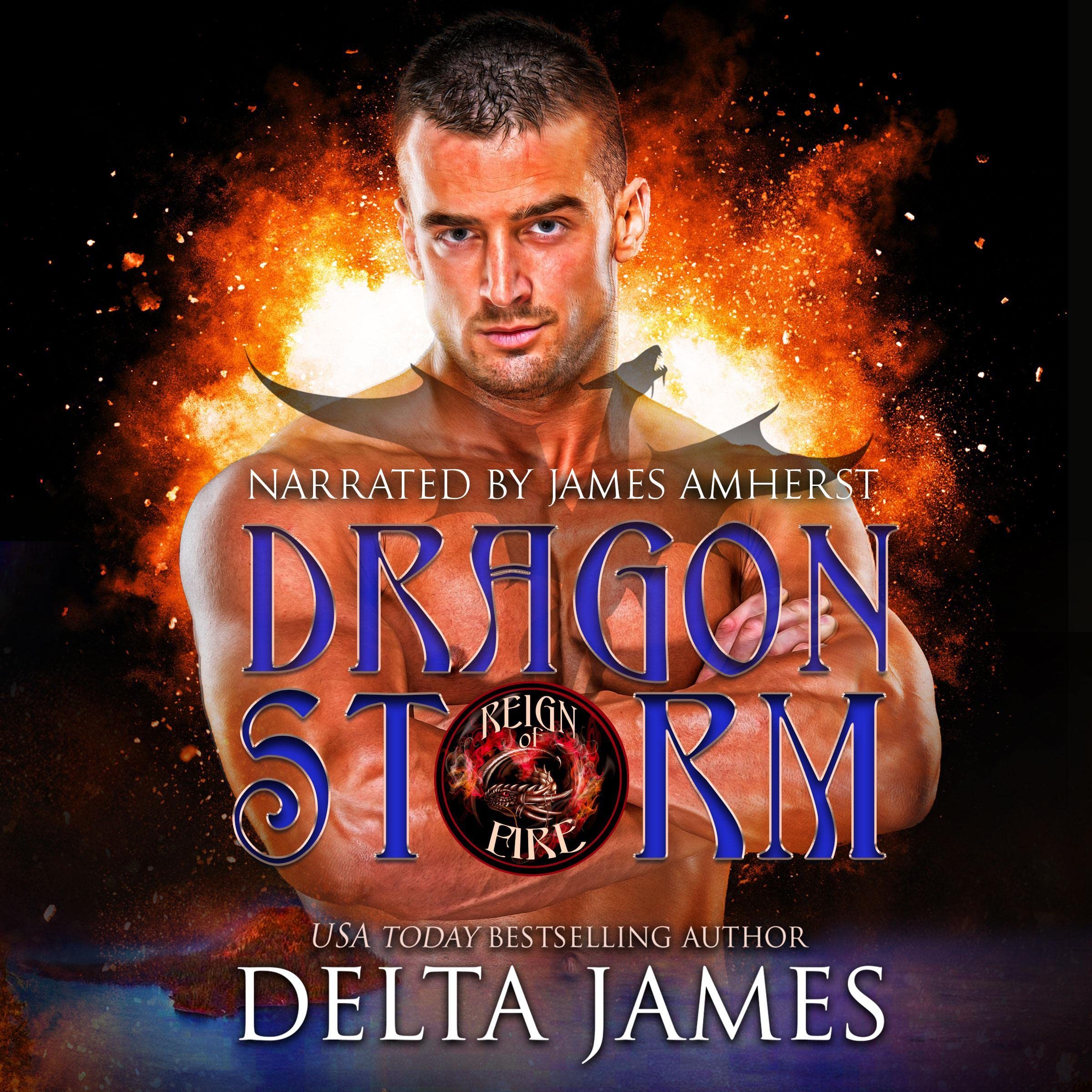 Cover art for Dragon Storm: Reign of Fire, Book 1