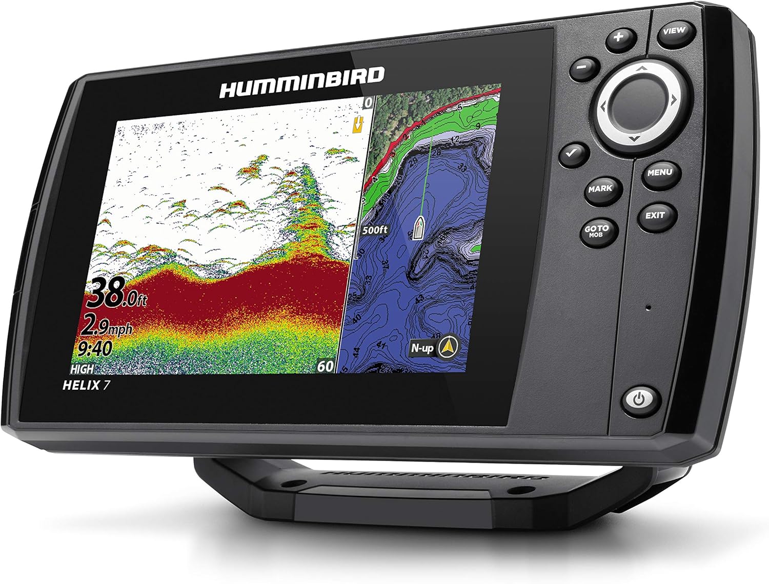 Humminbird 410950-1NAV HELIX 7 CHIRP MSI (MEGA Side Imaging) GPS G3 NAV Fish Finder : Everything Else