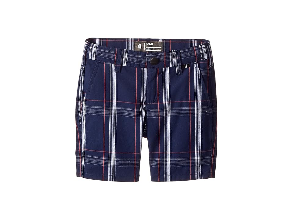 

Hurley Kids Party Walkshorts (Little Kids) (Midnight Navy) Boy's Shorts, Blue