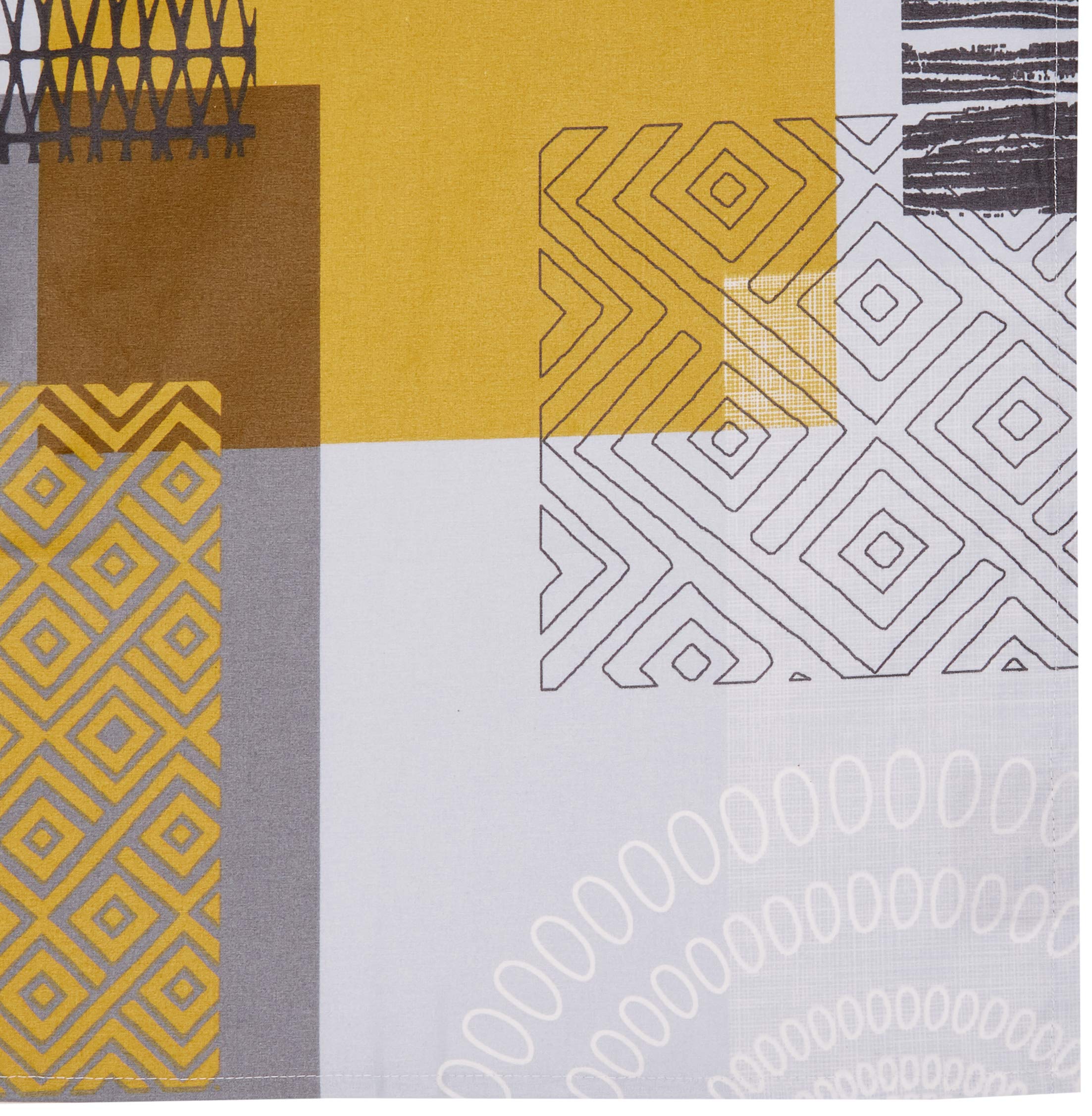 Nydel Magic Ethnic - Water-Repellent Cotton Tablecloth Rectangle: 160 x 250 cm, Granite, 98.4 x 63 inch (Rectangular) - Image 3