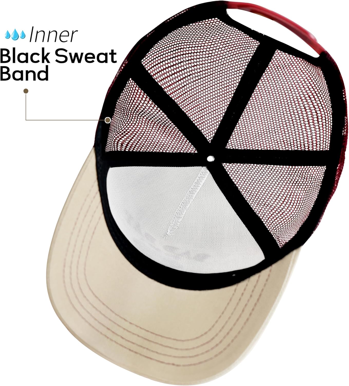 Snapback Trucker Hat | Embroidered Adjustable Breathable Mesh Baseball Cap for Men Women | It's a Bad Day to Be a Hot Dog
