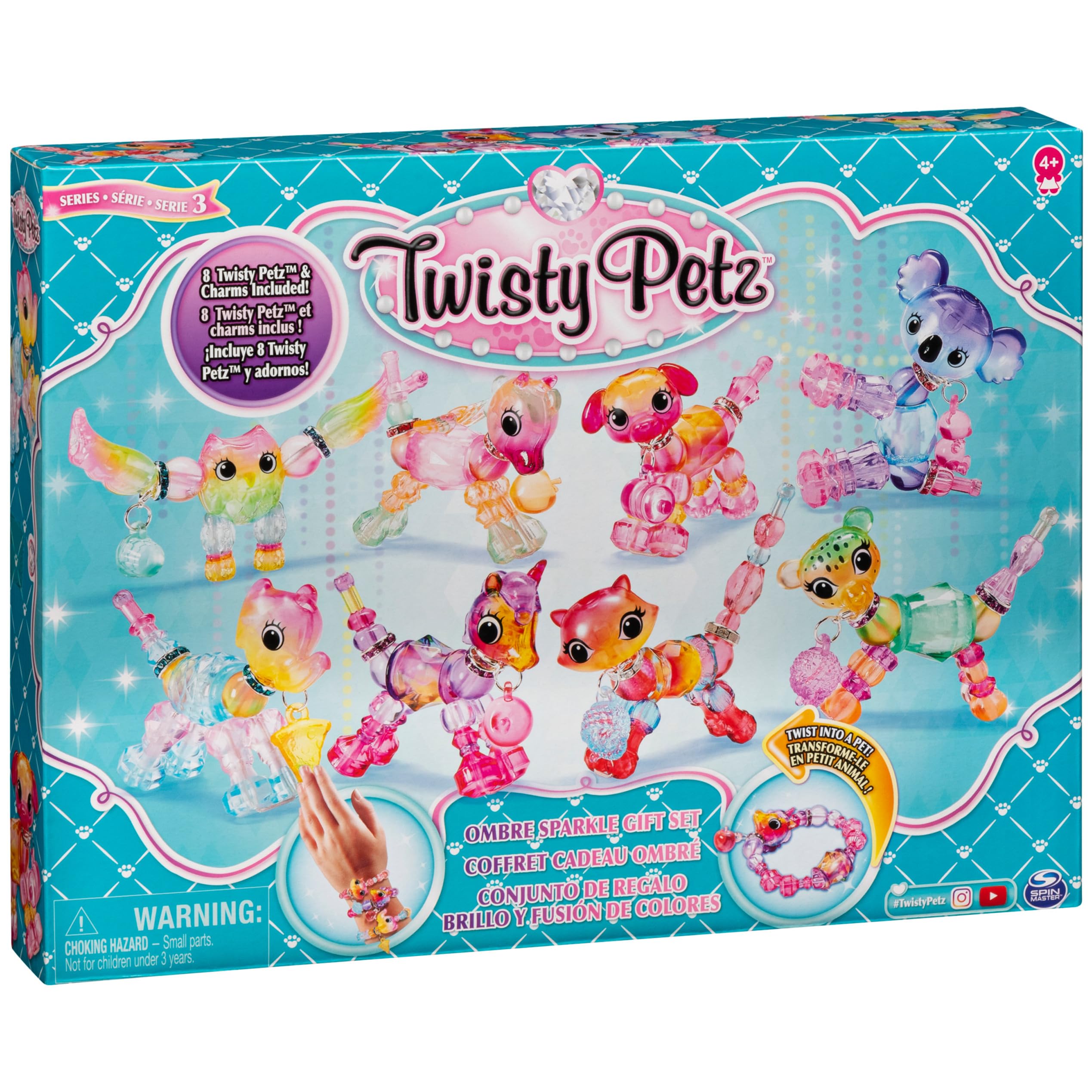 Twisty Petz TPz Fgr Ombre Multipack CB Ecmx GML, 6054470, Multi