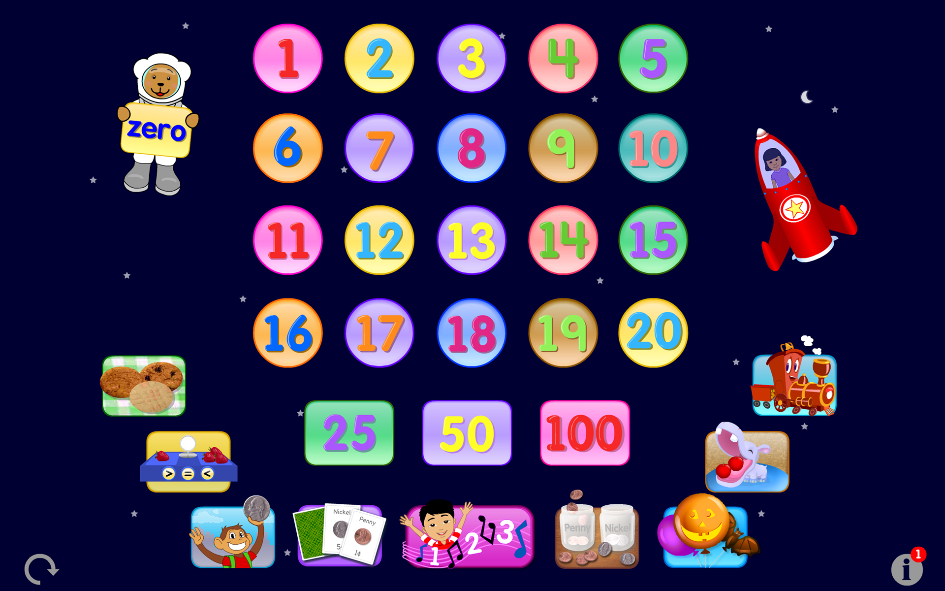 Starfall Numbers - App on Amazon Appstore