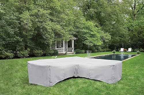 Fundas protectoras modulares con secciones traseras redondeadas, de un solo tamaño, grises, Gris