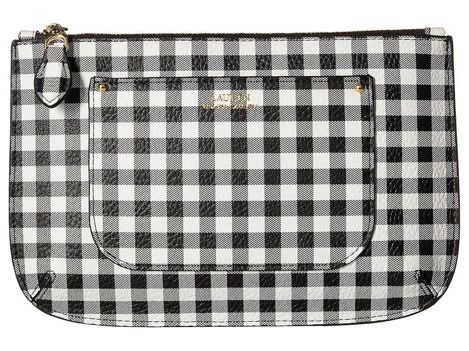 

LAUREN Ralph Lauren Belt Bag (Black Gingham) Women's Belts