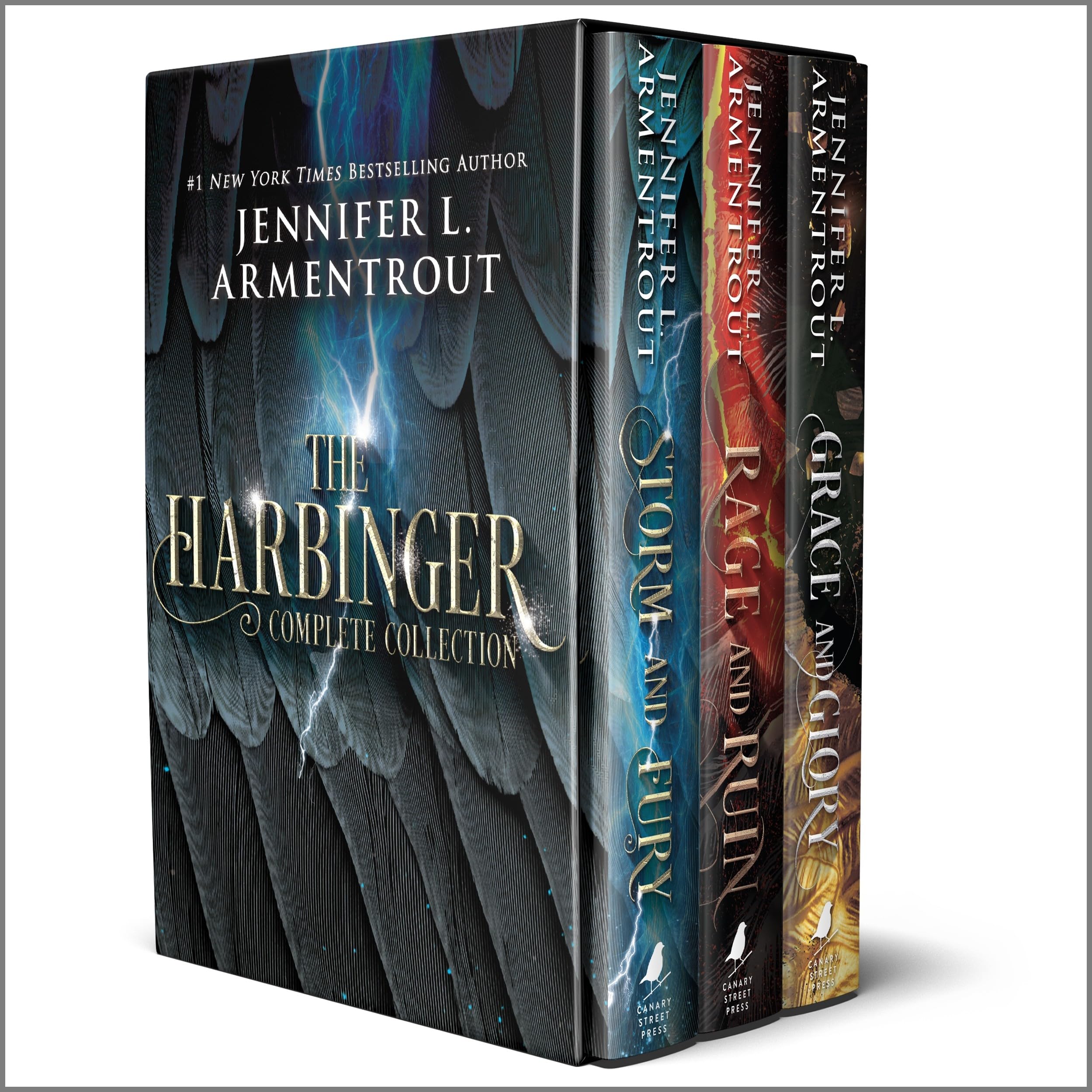 Jennifer Armentrout Harbinger Series Box Set: Storm and Fury, Rage and Ruin, Grace and Glory (The Harbinger Series)