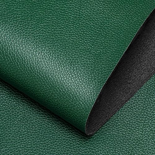 The Yard - Piel sintética suave de 36 x 54 pulgadas, 0.031 in de grosor, material de cuero sintético para tapicería, sofá, bolsas, sillas, asientos