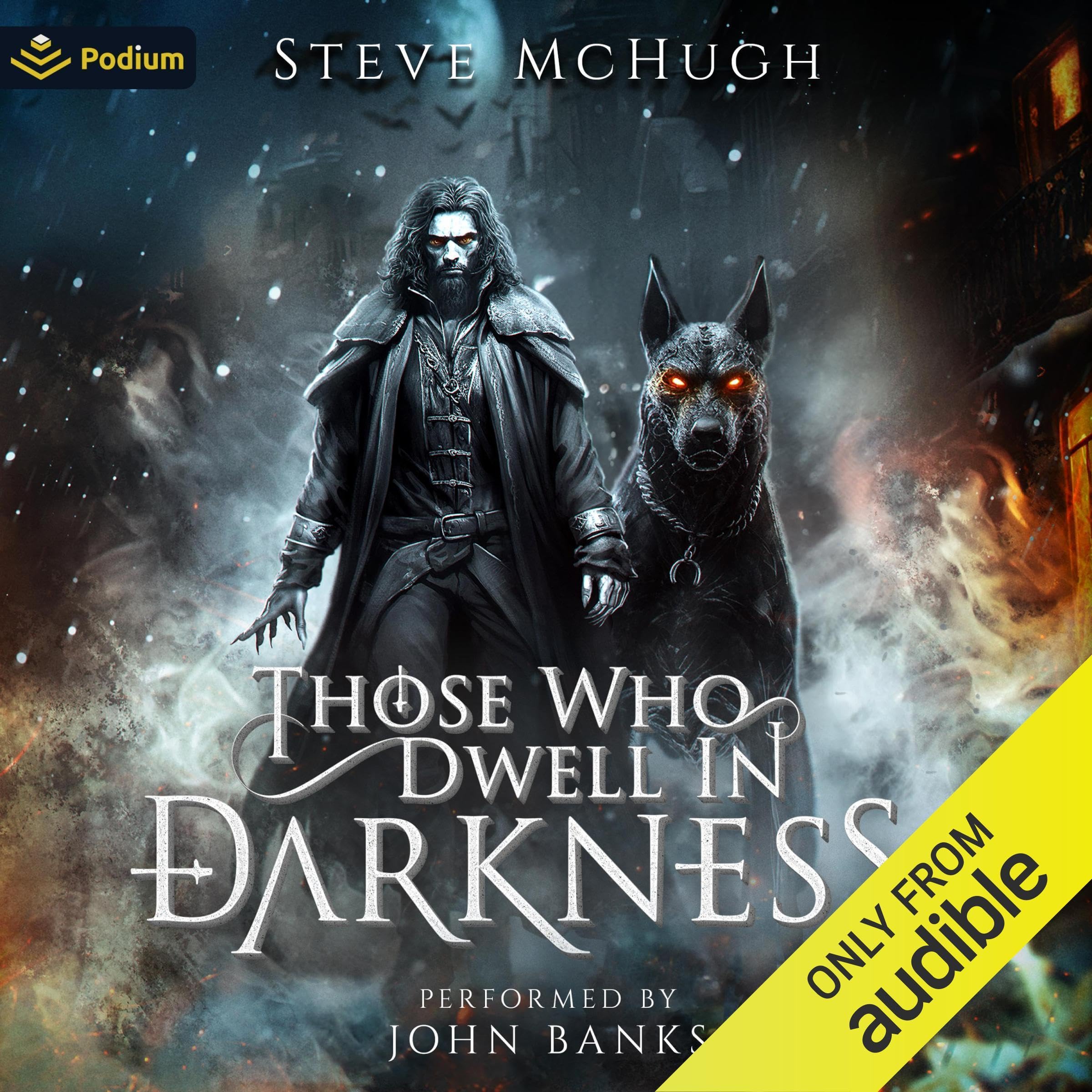 Cover art for Those Who Dwell in Darkness: A Vampire Thriller