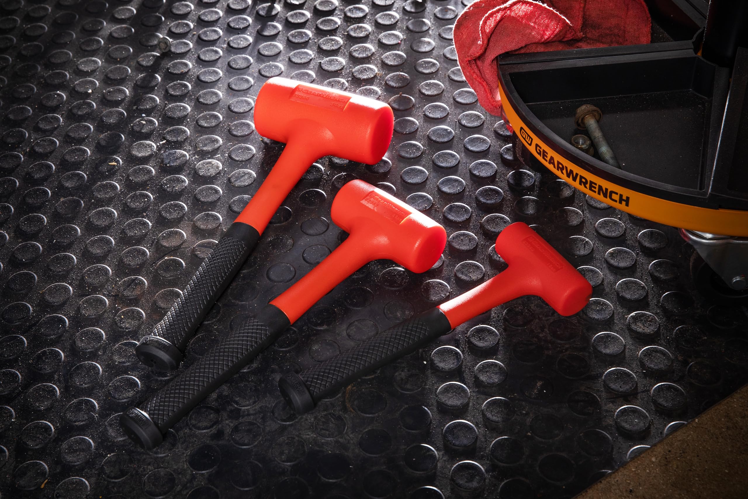 Gearwrench 82242 33 oz Dead Blow martillo con cabeza de poliuretano, color negro