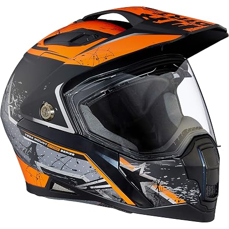 Vega Mount D/V MXDIRT Dull Black Orange 