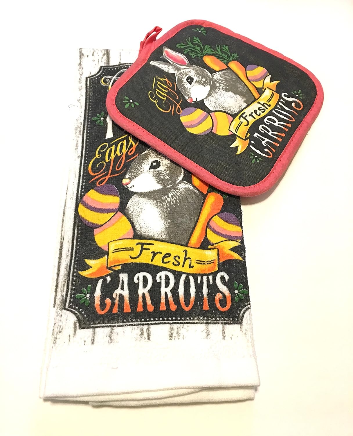 Carrots Fresh Kitchen Towel Set