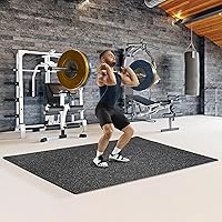 Vista 6 de Tapete Sivan Health and Fitness® de goma de alta densidad en forma de puzle para hacer ejercicio - Mosaico que encaja para gimnasia - 2,2 m2