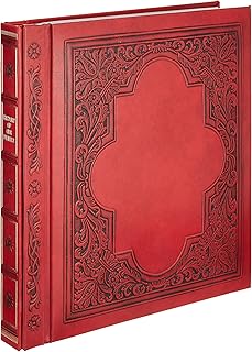 Nakabayashi A-LS-501-R Fuel Album, Large, Grace, Red