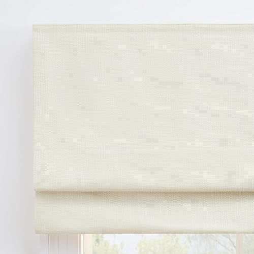 Miniatura 2 de Eclipse Drew - Persianas romanas para ventanas, sin cordones, 100 % opacas, 23 pulgadas de ancho x 64 pulgadas de largo, reducen el ruido, persianas