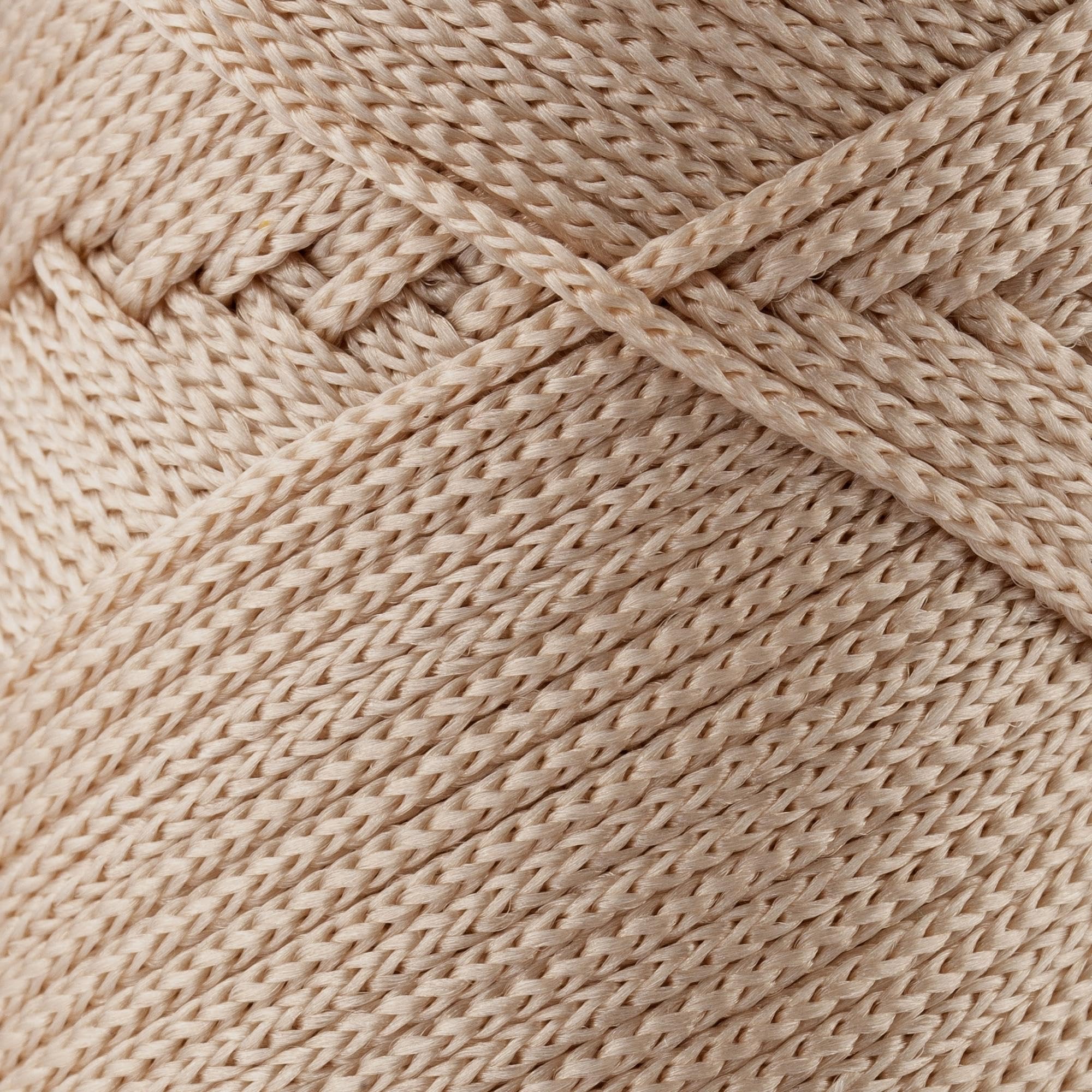 5 Skeins of Sensy Premium 1.5mm 164 Yards Polyester Rope 100% Polypropylene Cord Macrame Cord 1.5mm Crochet Bag Cord Macrame Rope Crochet Thread Gift for Knitter (Latte)