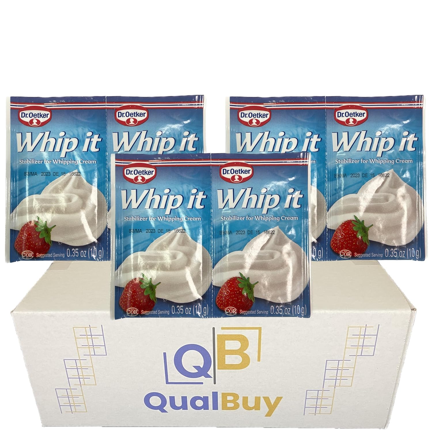 Dr. Oetker Whip It 6pk Whip It Stabilizer for Whipping