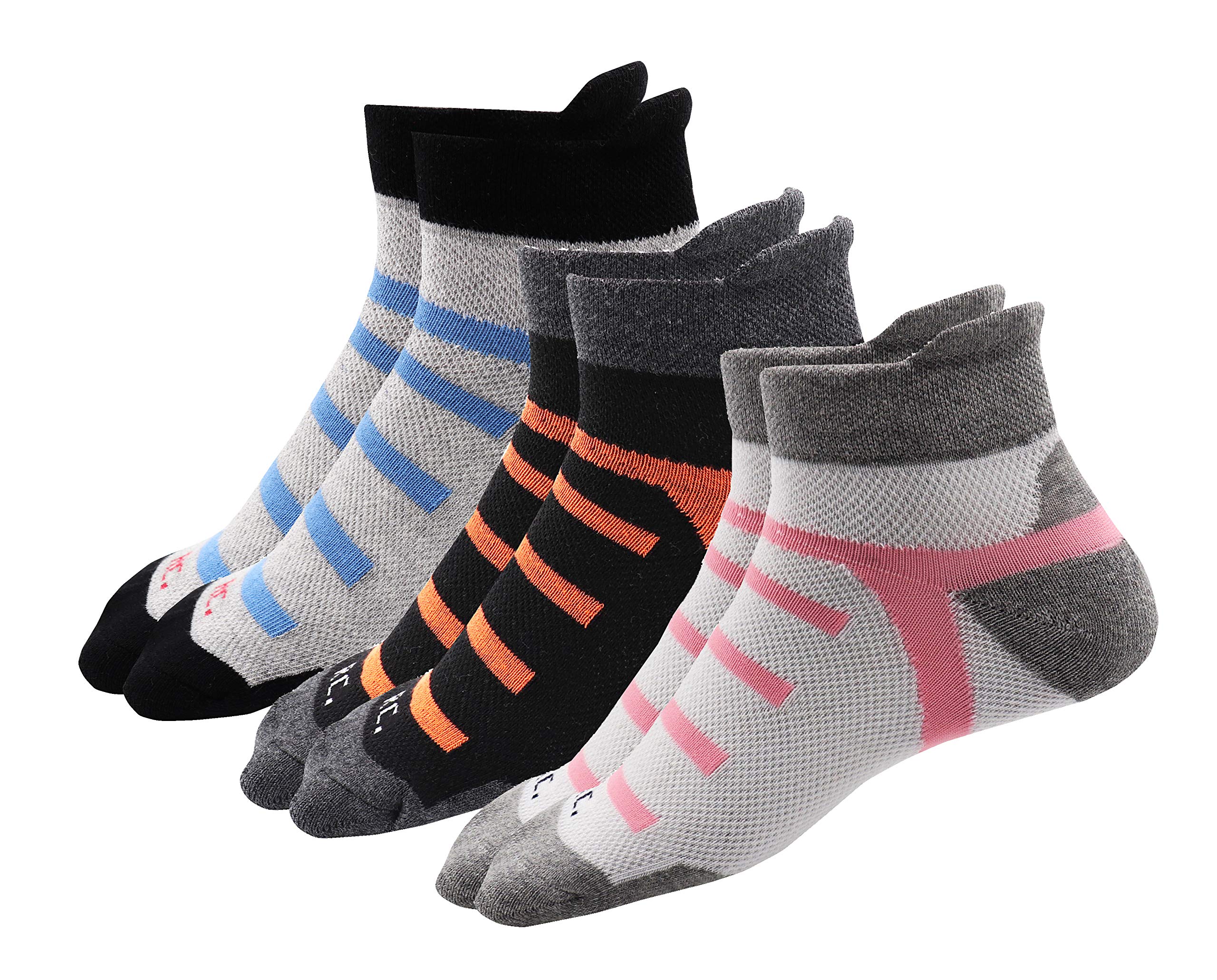rc. royal class Women's Low Cut Ankle Length Cotton Multicolored Socks (pack of 3 pairs)-picture-30