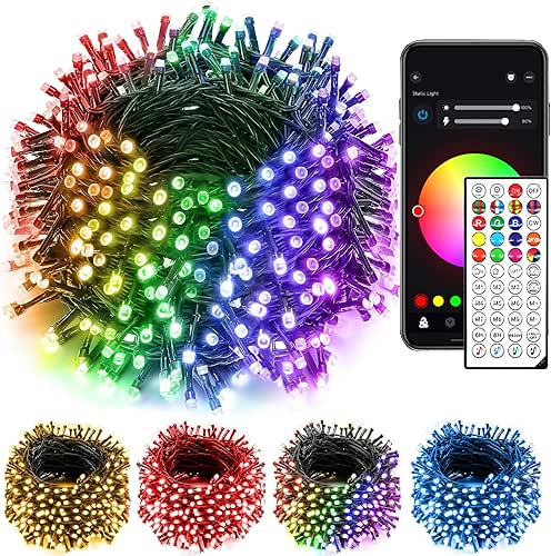 Gaticte Smart Christmas Lights, 272FT 800 LED Color Changing String