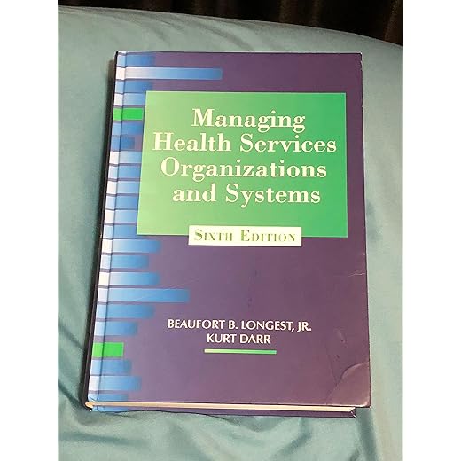 Managing Health Services Organizations and Systems