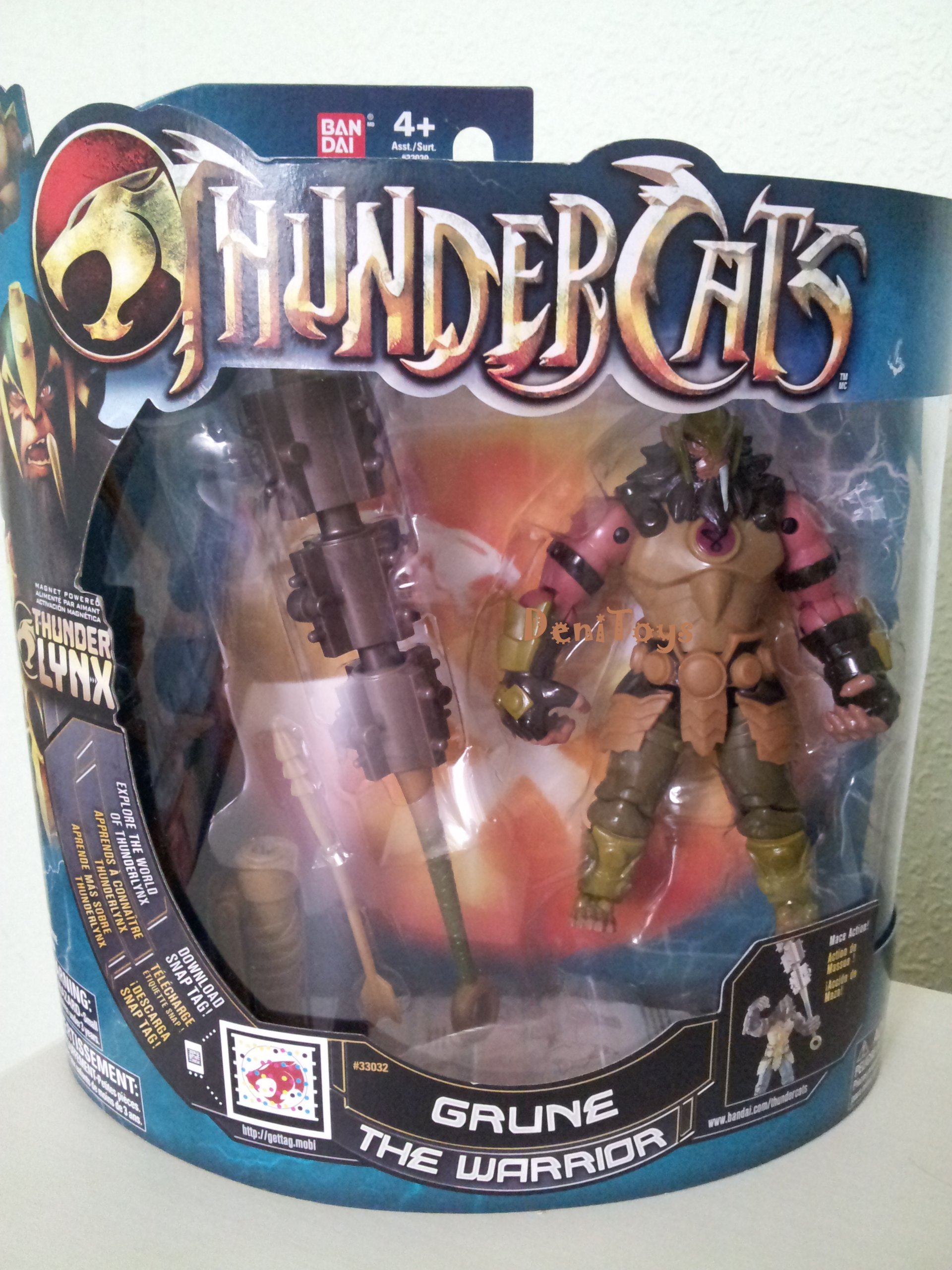 Bandai ThunderCats Figure - Grune The Warrior With Accessories