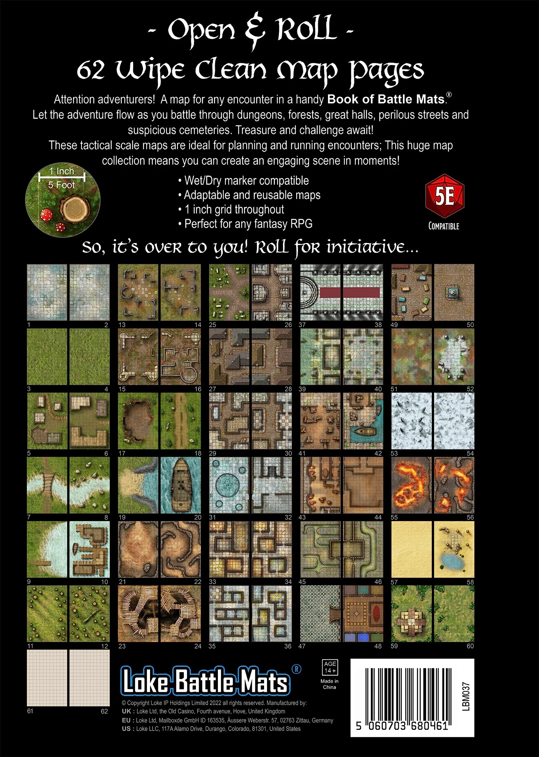 Giant Book of Battle Mats poprawione przez Loke