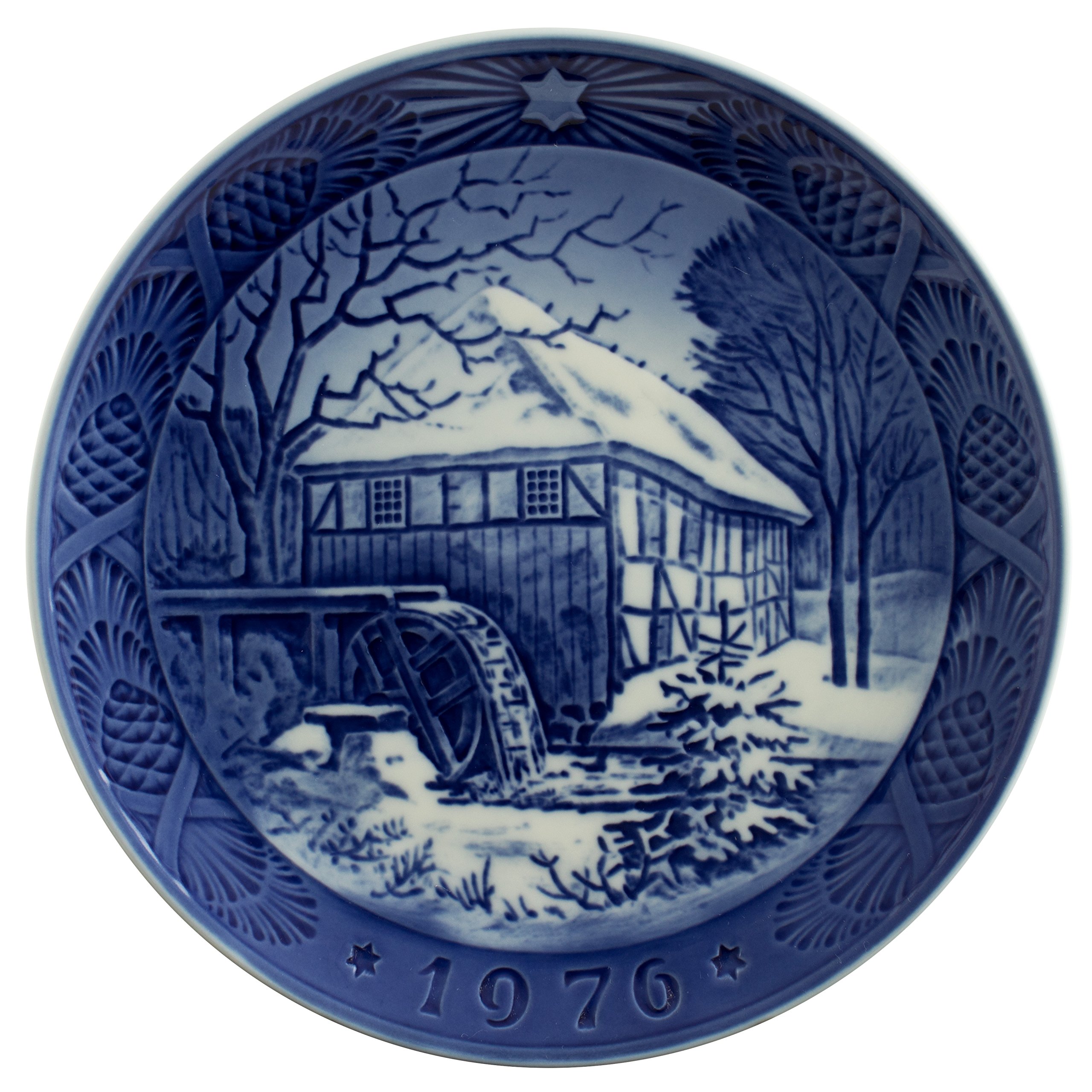 ROYAL COPENHAGEN PIATTO DI NATALE 1976 ORIGINALE PORCELLANA PRIMA SCELTA