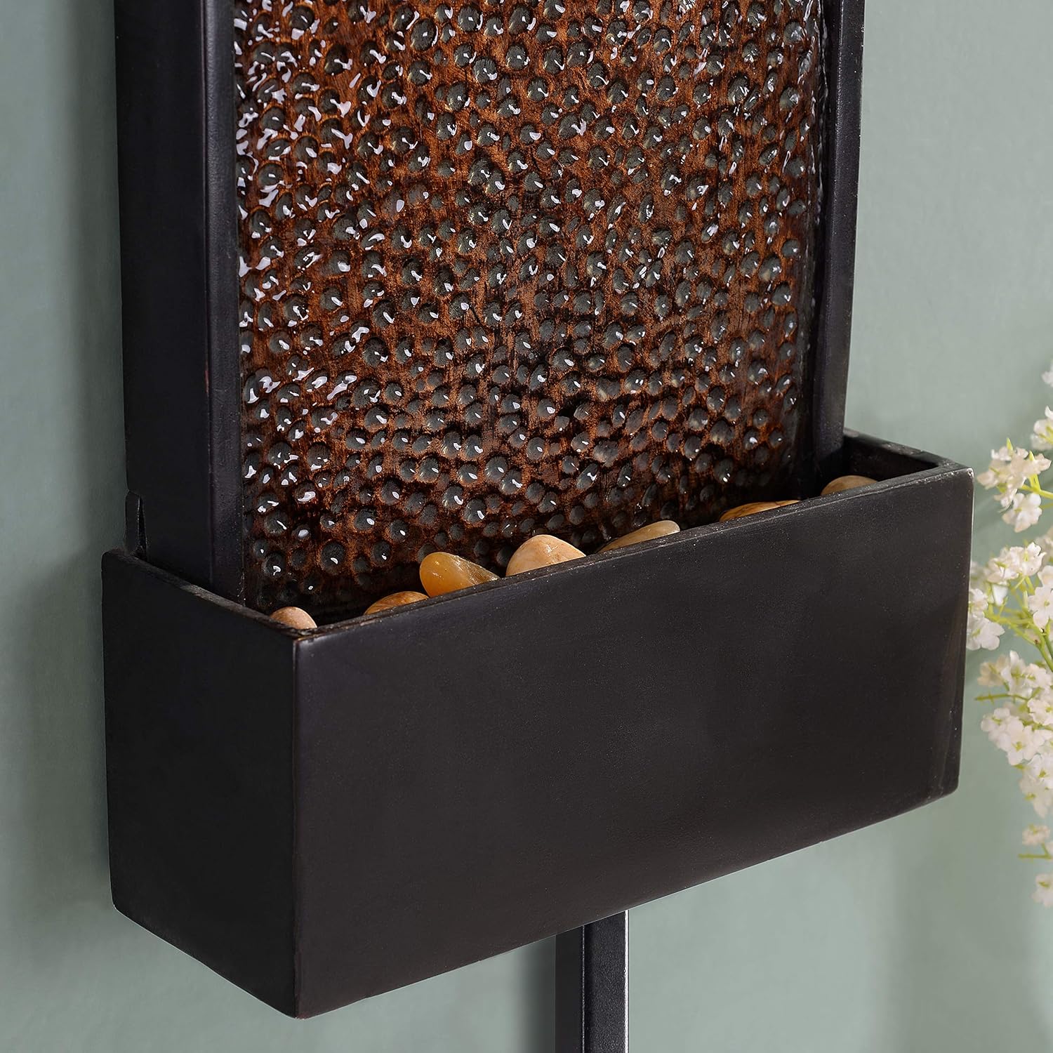 Kenroy Home 51051ORB Forged Water Fountains, Small, Oil Rubbed Bronze and Hammered Copper : Patio, Lawn & Garden